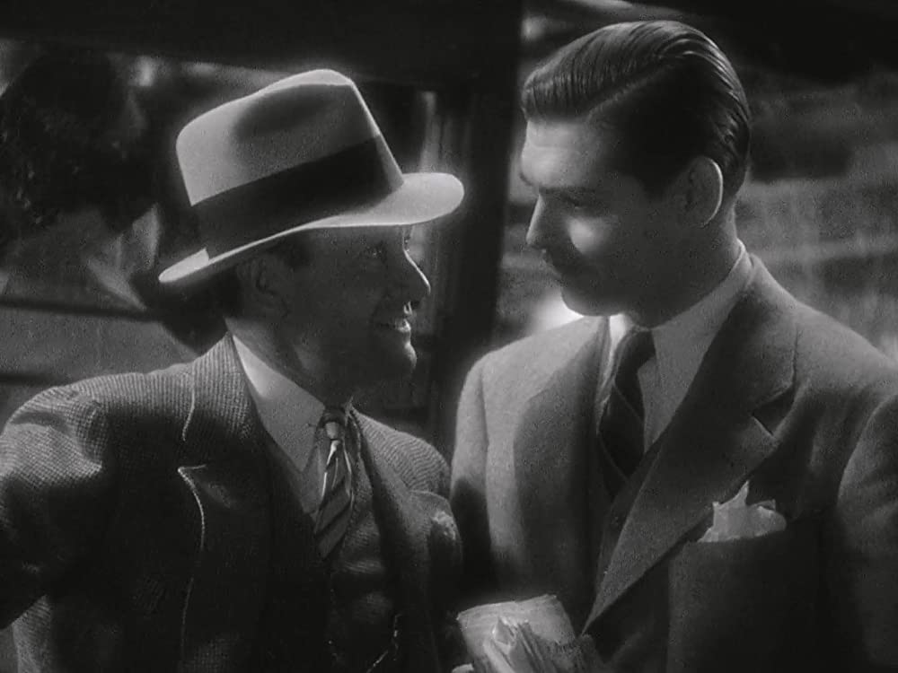 「或る夜の出来事」クラーク・ゲーブル & ロスコー・カーンズの画像