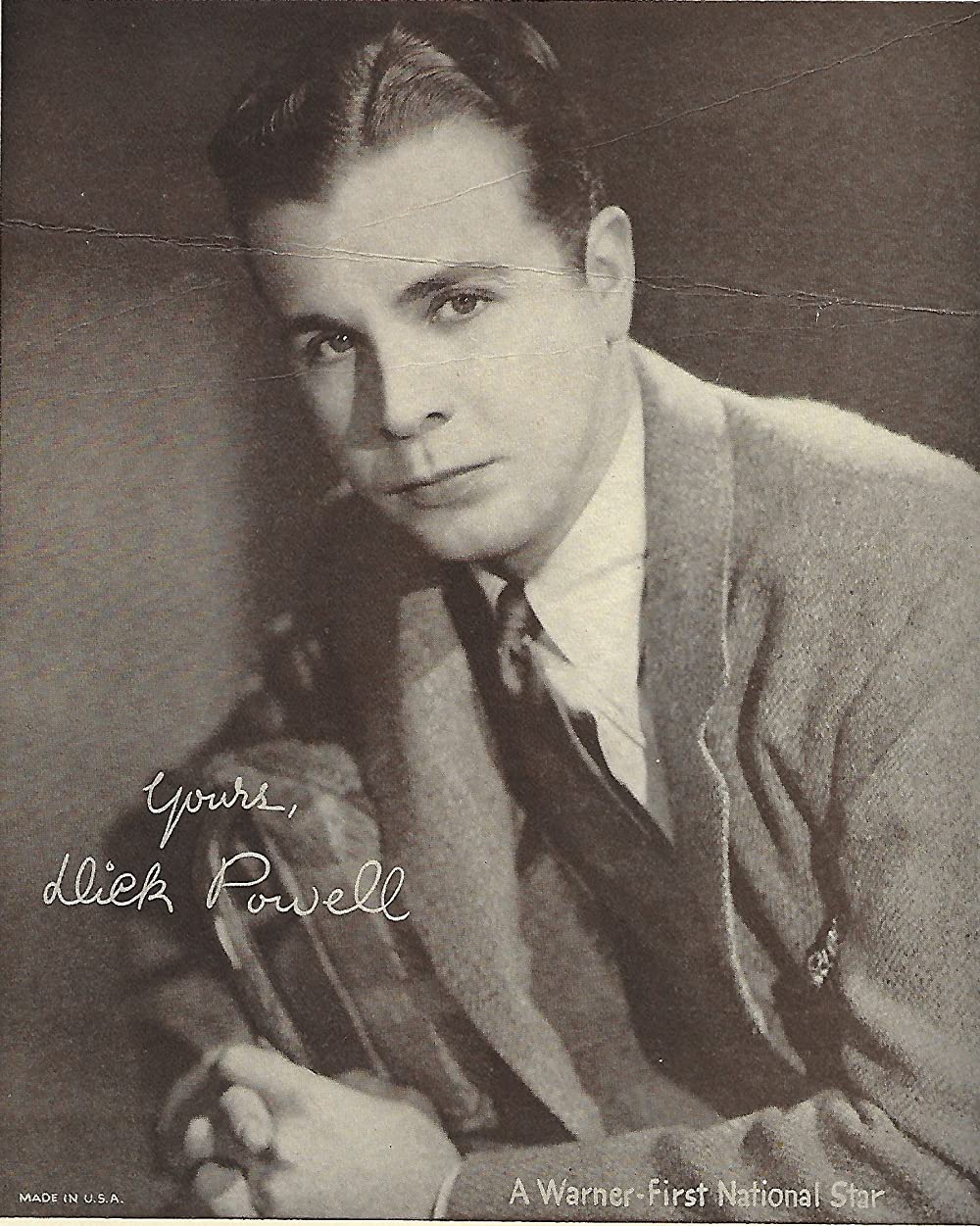 「ゴールド・ディガース」ディック・パウエルの画像