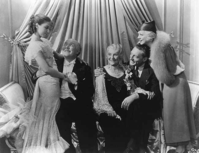 「一日だけの淑女」グレンダ・ファレル & ガイ・キビー & ジーン・パーカー & メイ・ロブソン & ウォーレン・ウィリアムの画像