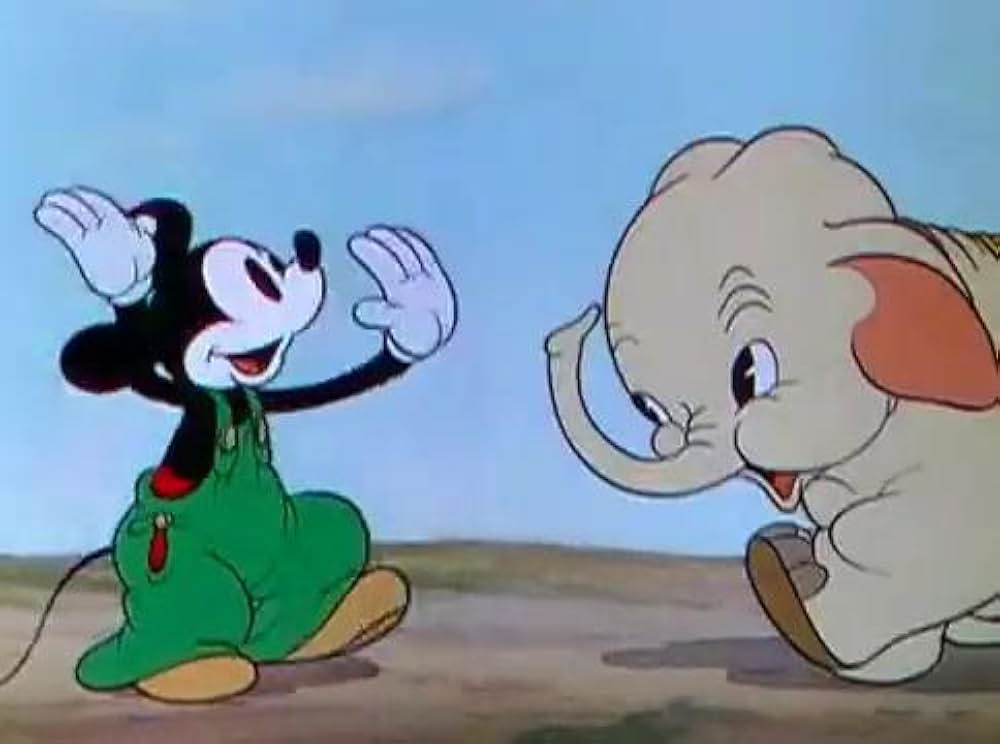 ミッキーといたずら子象の画像