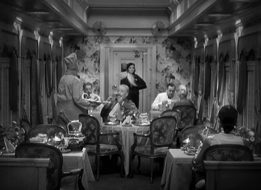 「上海特急」マレーネ・ディートリッヒ & Lawrence Grant & ユージン・パレットの画像