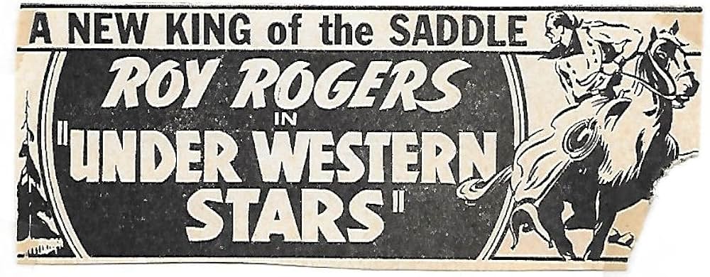 西部の星空の下での画像