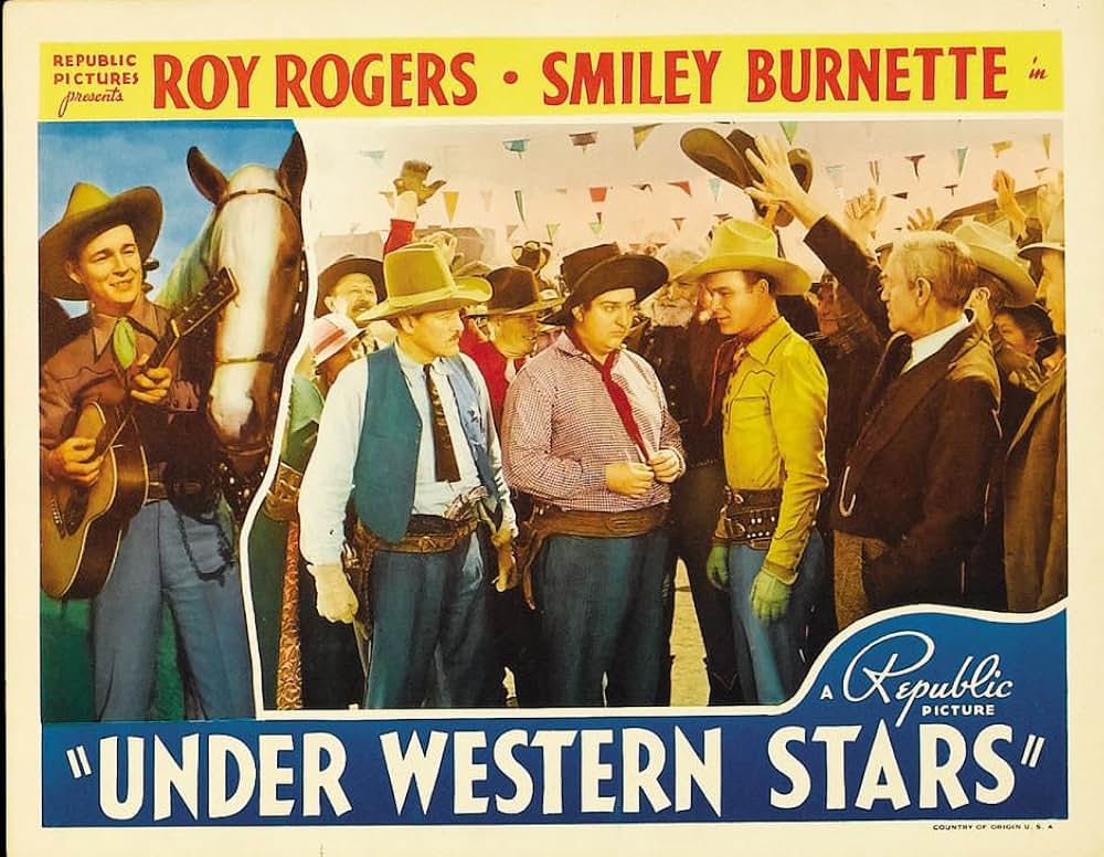 西部の星空の下での画像