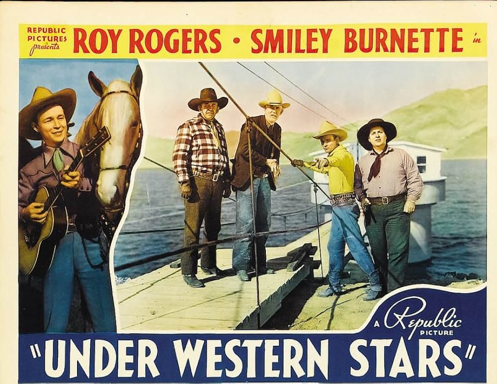 西部の星空の下での画像