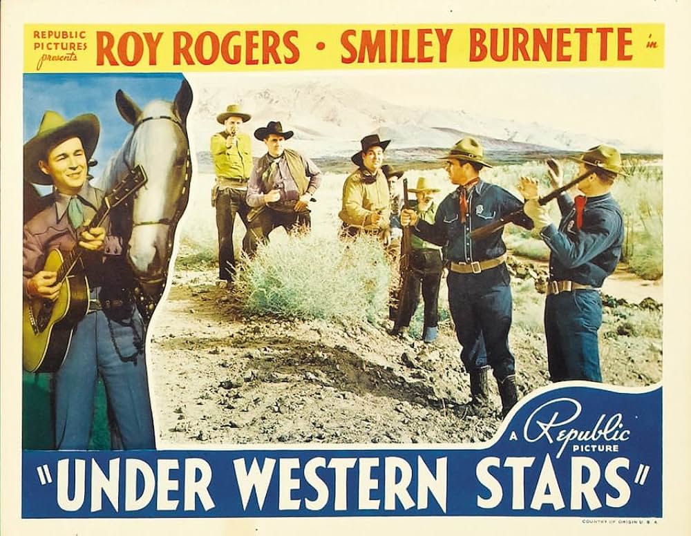 西部の星空の下での画像