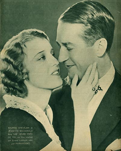 「君とひととき」モーリス・シュバリエ & ジャネット・マクドナルドの画像