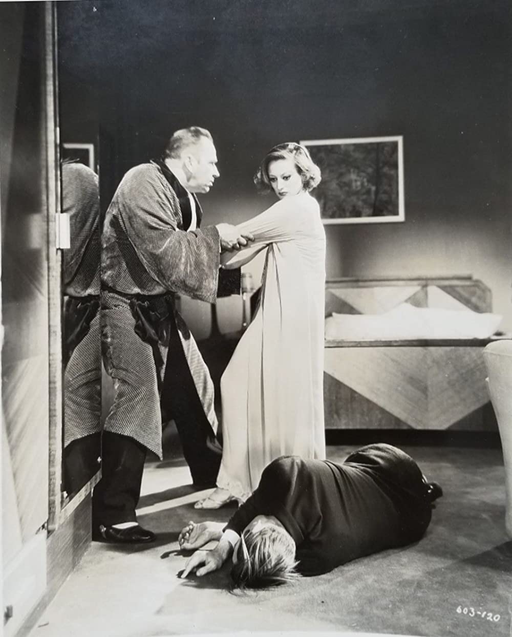 「グランド・ホテル」ジョン・バリモア & ウォーレス・ビアリー & ジョーン・クロフォードの画像