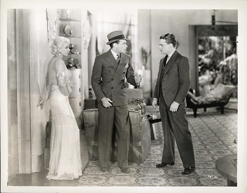 「民衆の敵」ジェームズ・キャグニー & ジーン・ハーロウ & Edward Woodsの画像