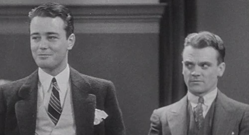 「地獄の一丁目」ジェームズ・キャグニー & リュー・エアーズの画像