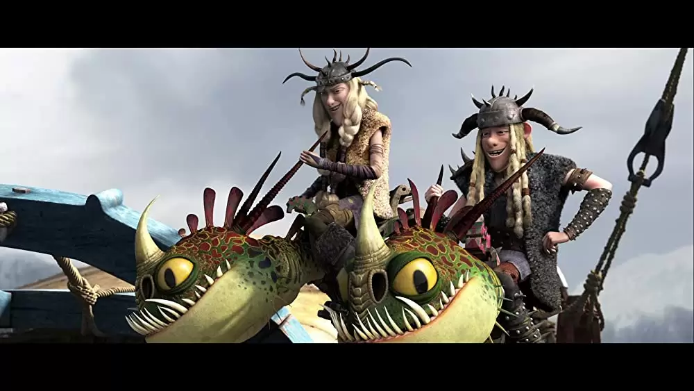「ヒックとドラゴン2」クリステン・ウィグ & T・J・ミラーの画像