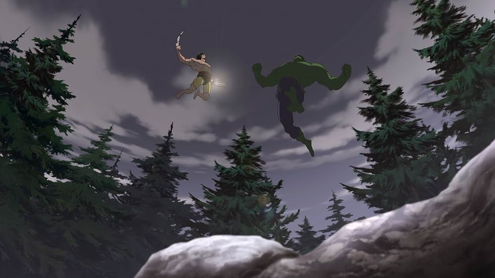 ウルヴァリン VS ハルクの画像