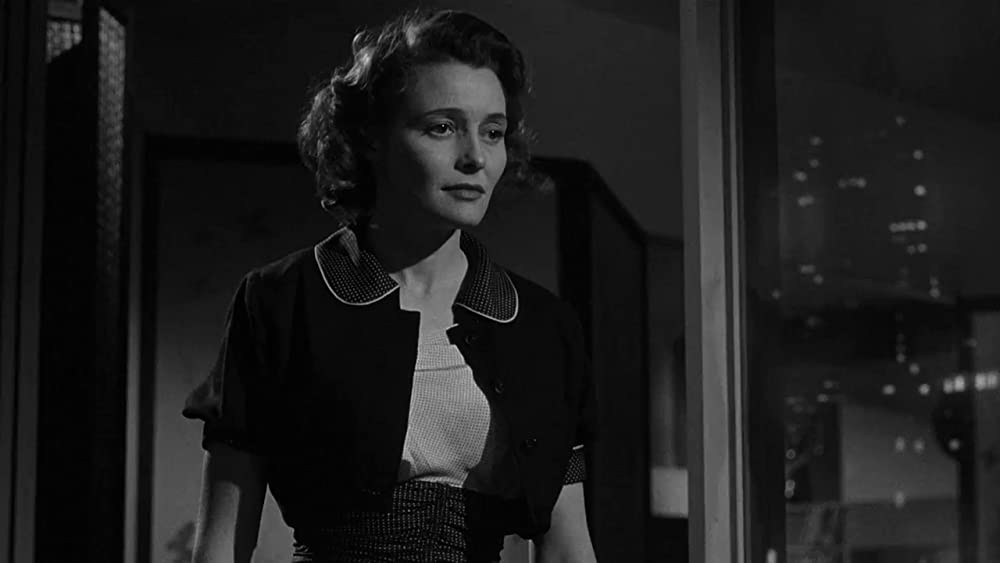 「群衆の中の一つの顔」パトリシア・ニールの画像