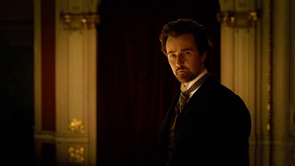 「幻影師アイゼンハイム」エドワード・ノートンの画像