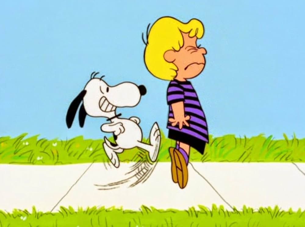 いたずらスヌーピーの画像