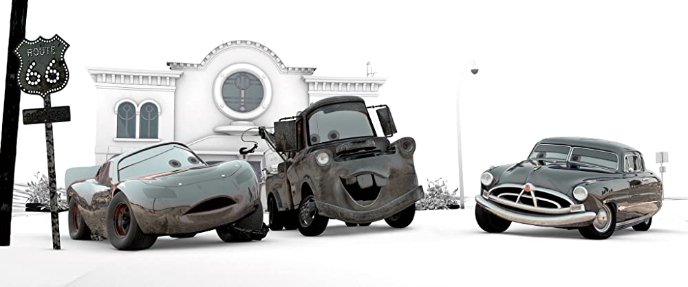 「カーズ」ポール・ニューマン & オーウェン・ウィルソン & ラリー・ザ・ケーブル・ガイの画像