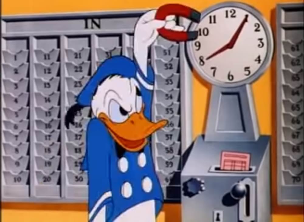 ドナルドのモダン・タイムズの画像