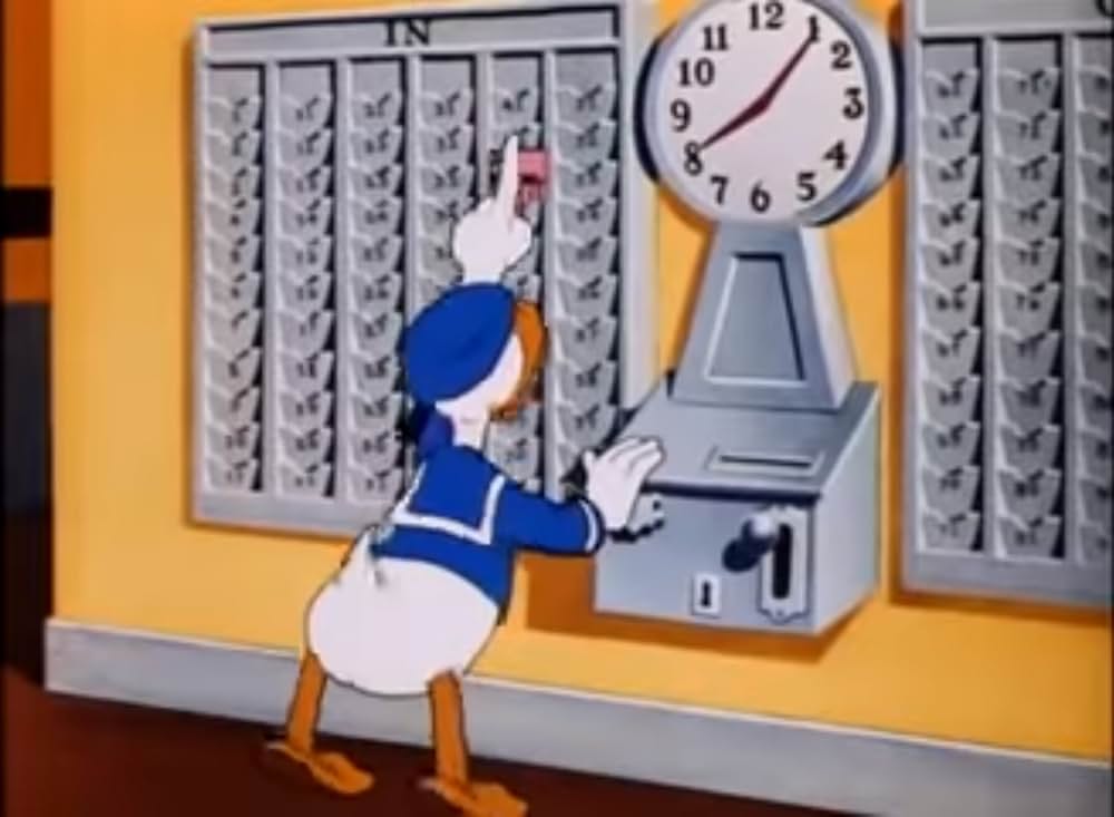 ドナルドのモダン・タイムズの画像