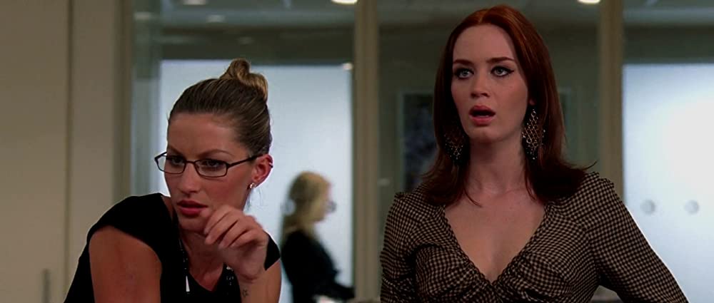 「プラダを着た悪魔」Gisele Bündchen & エミリー・ブラントの画像