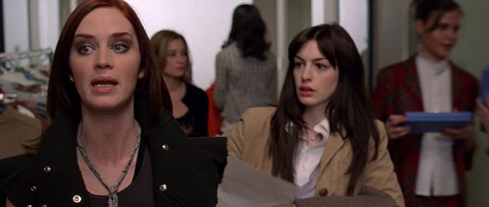 「プラダを着た悪魔」アン・ハサウェイ & エミリー・ブラントの画像