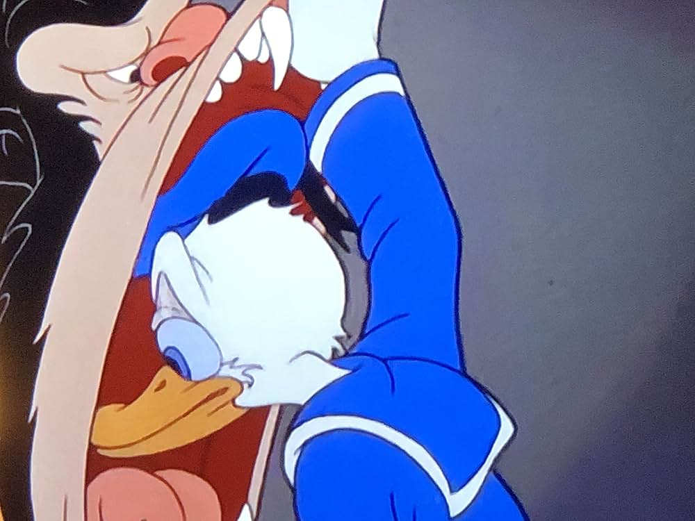 ドナルドとゴリラの画像