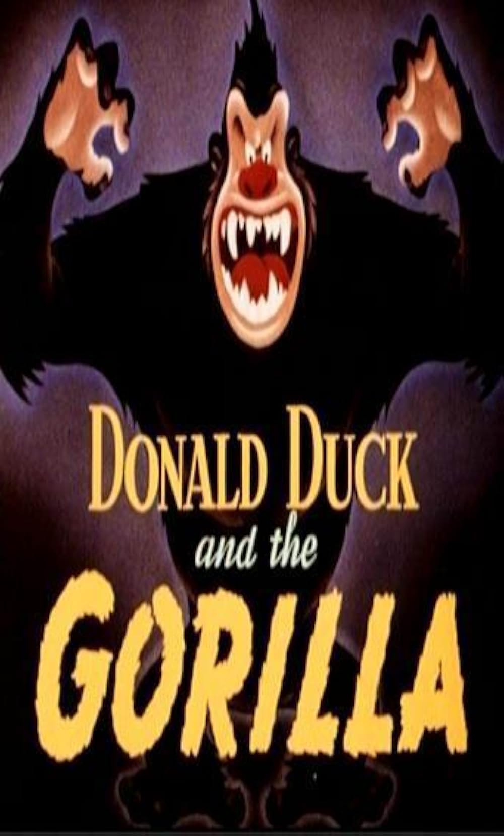 ドナルドとゴリラの画像