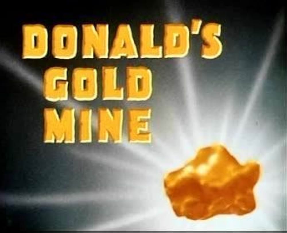 ドナルドの黄金狂の画像