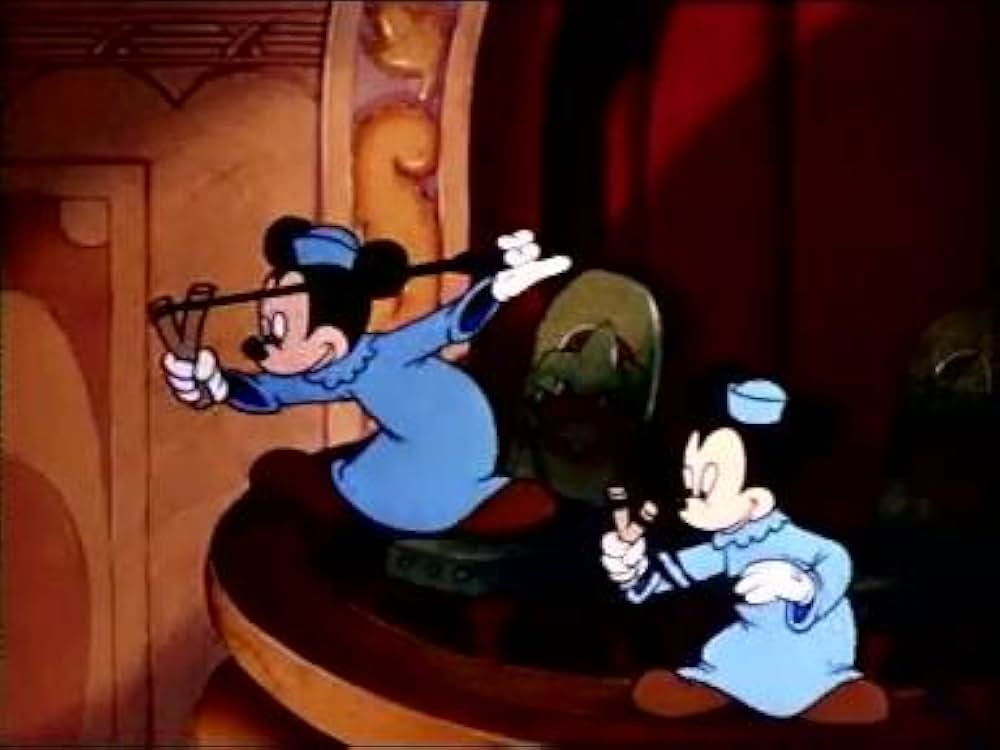 ミッキーの芝居見物の写真