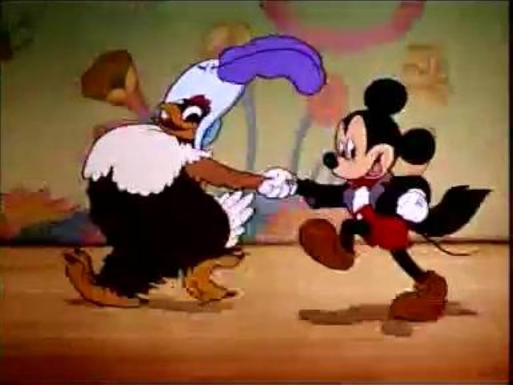 ミッキーの芝居見物の画像