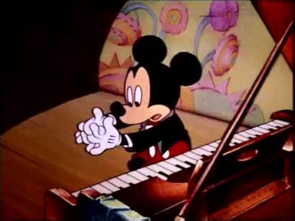 ミッキーの芝居見物の画像