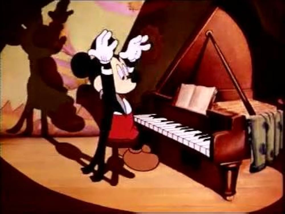 ミッキーの芝居見物の画像