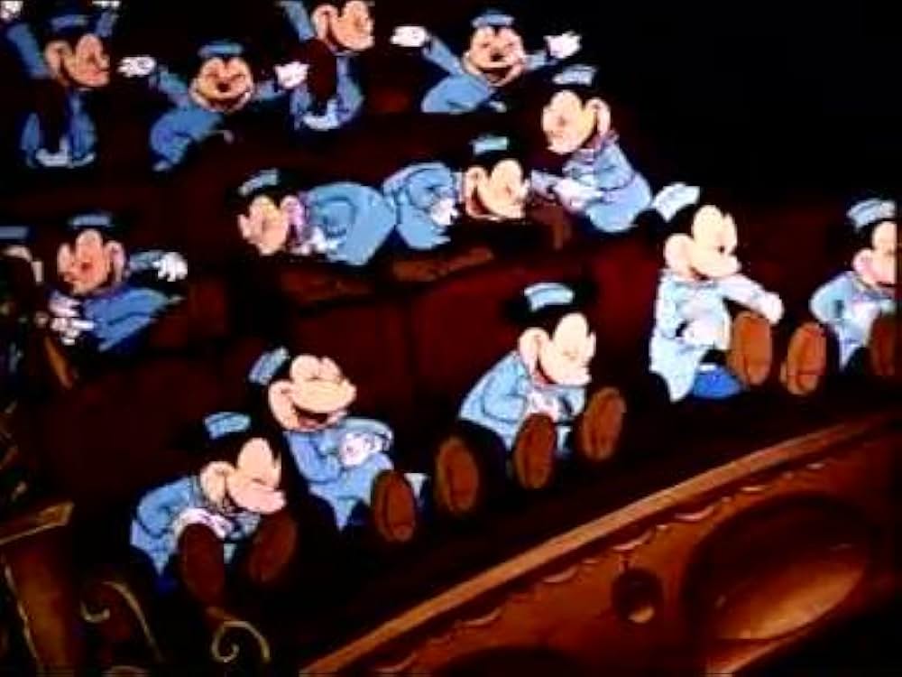ミッキーの芝居見物の画像