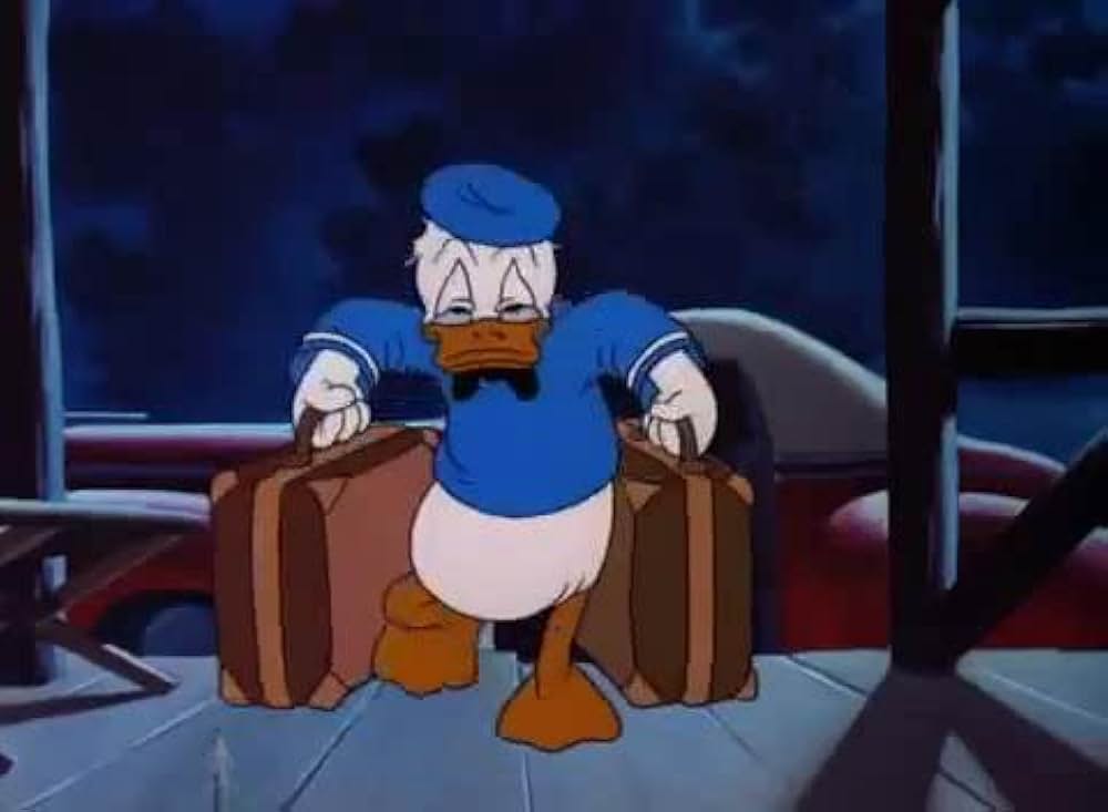 ドナルドの自動車旅行の画像