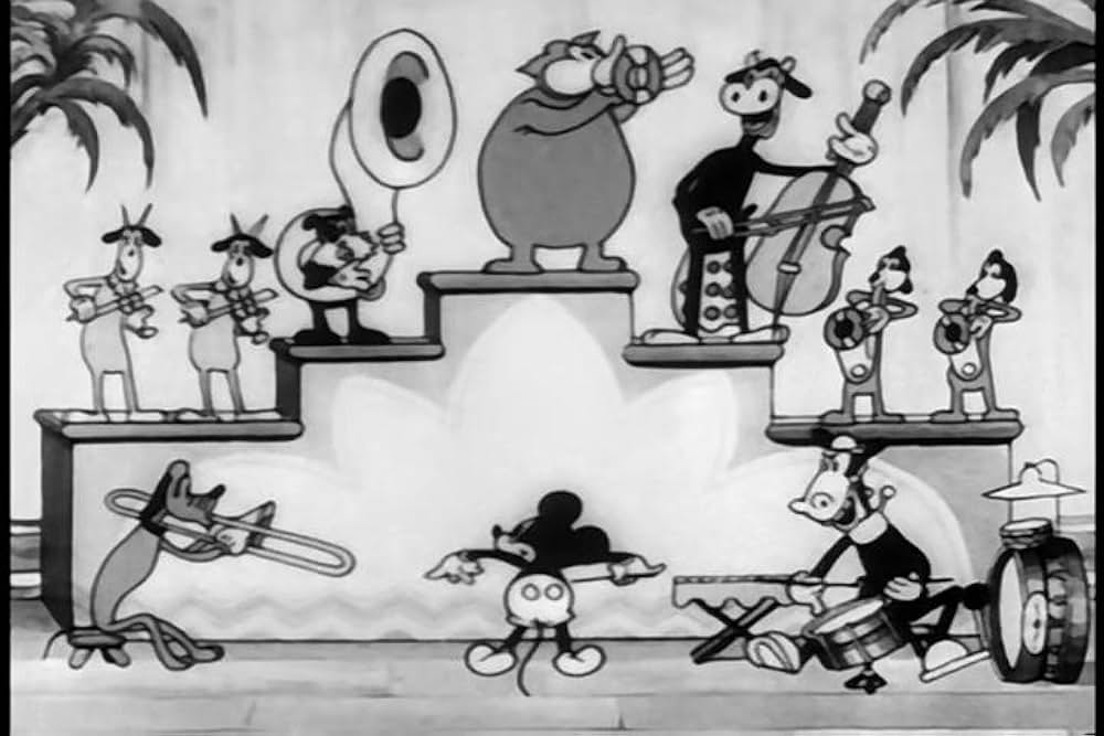 ミッキーミニーの音楽隊の画像