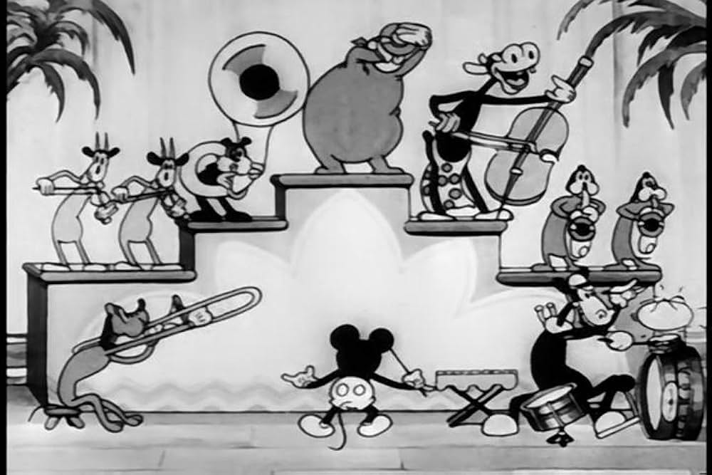 ミッキーミニーの音楽隊の画像