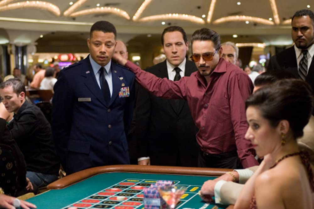 「アイアンマン」ロバート・ダウニー・Jr. & テレンス・ハワード & ジョン・ファブローの画像