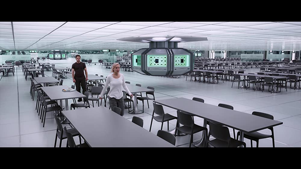 「パッセンジャー」クリス・プラット & ジェニファー・ローレンスの画像