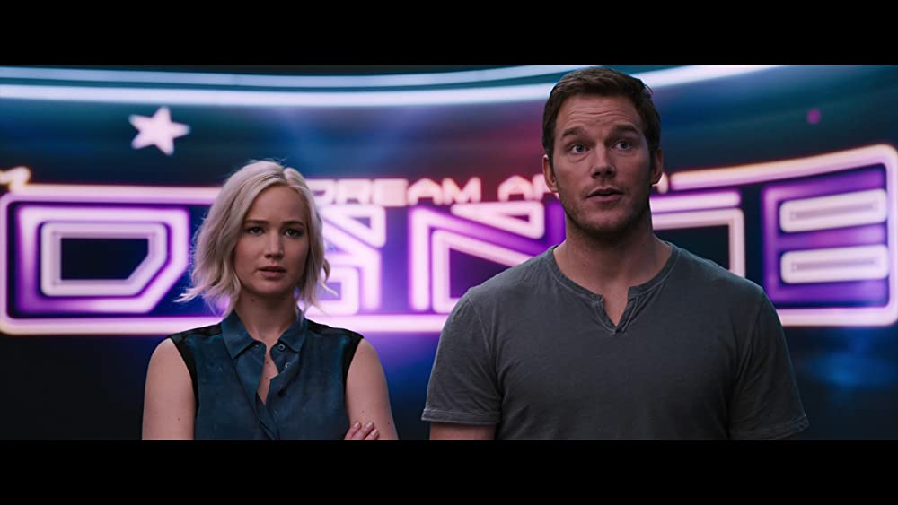 「パッセンジャー」クリス・プラット & ジェニファー・ローレンスの画像