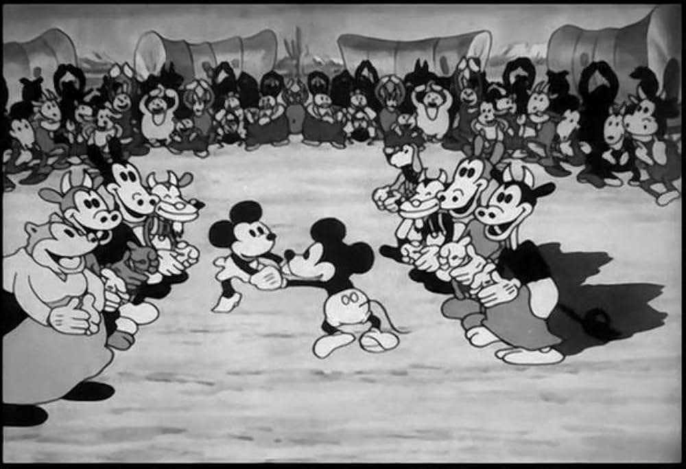 ミッキーの幌馬車時代の写真