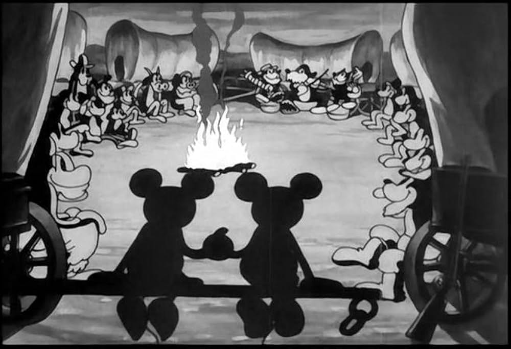 ミッキーの幌馬車時代の画像