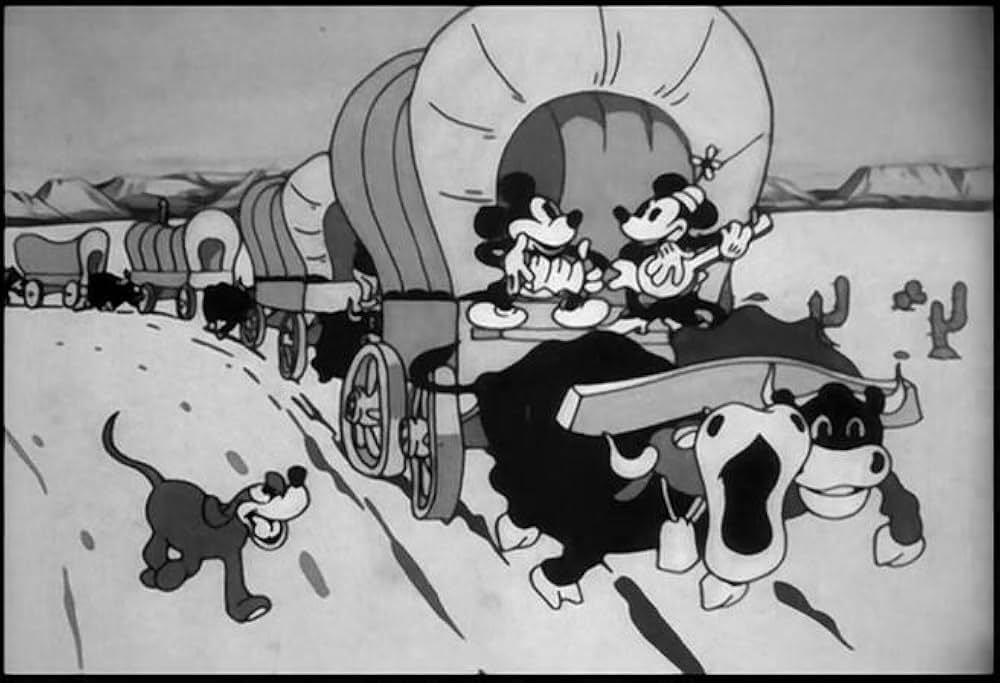ミッキーの幌馬車時代の画像