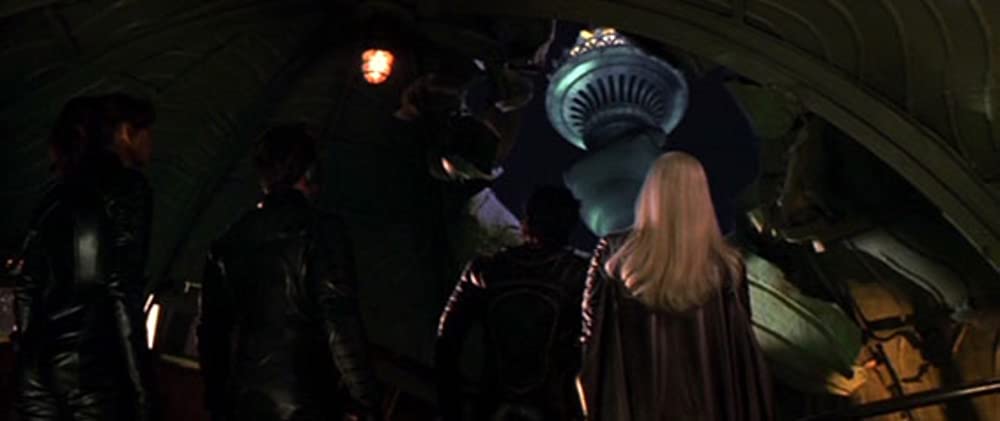 「X-メン」ファムケ・ヤンセン & ハル・ベリー & ジェームズ・マースデン & ヒュー・ジャックマンの画像