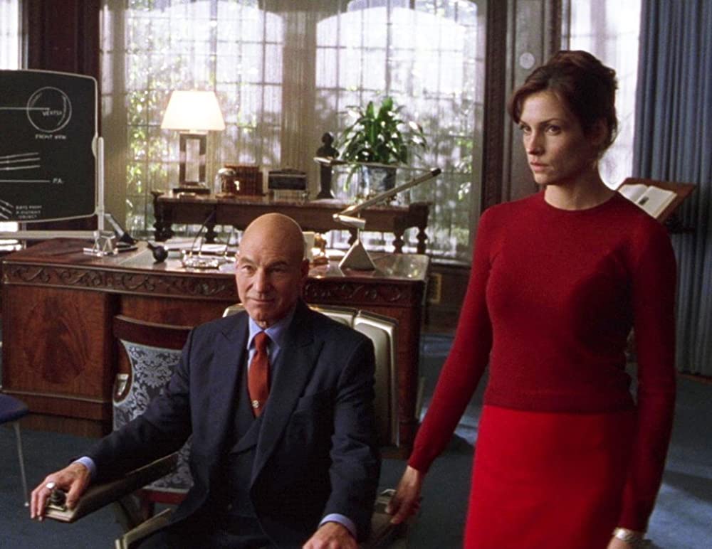 「X-メン」ファムケ・ヤンセン & パトリック・スチュワートの画像