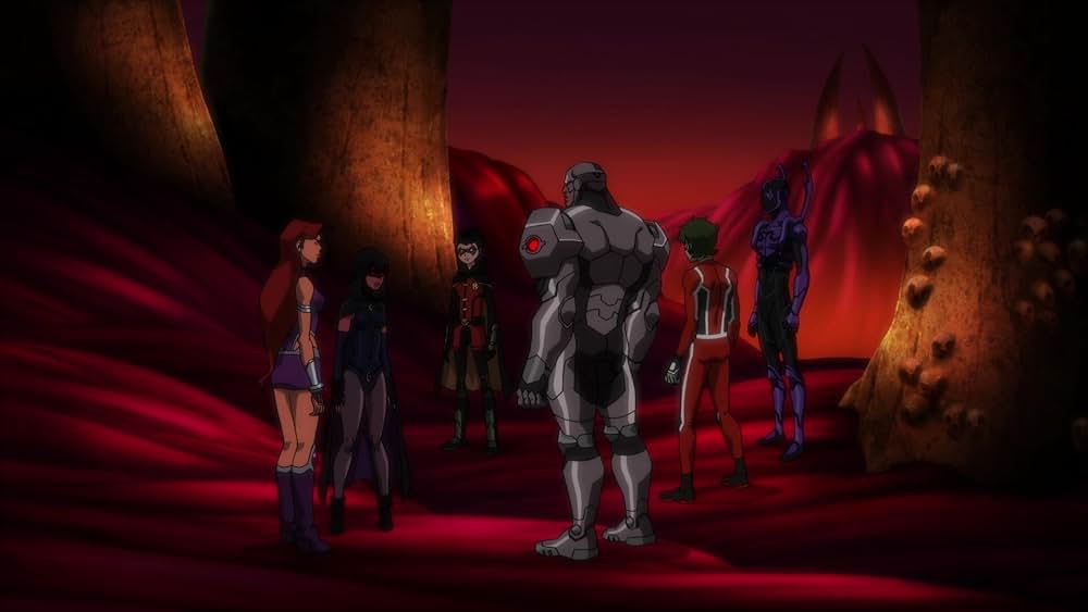 「ジャスティス・リーグ VS ティーン・タイタンズ」の画像