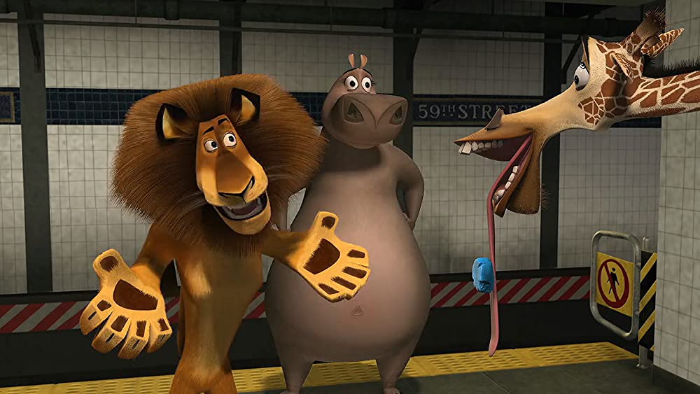 「マダガスカル」ジェイダ・ピンケット・スミス & デビッド・シュワイマー & ベン・スティラーの画像