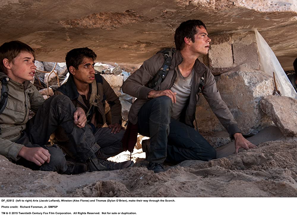 「メイズ・ランナー2：砂漠の迷宮」Alexander Flores & ディラン・オブライエン & ジェイコブ・ロフランドの画像