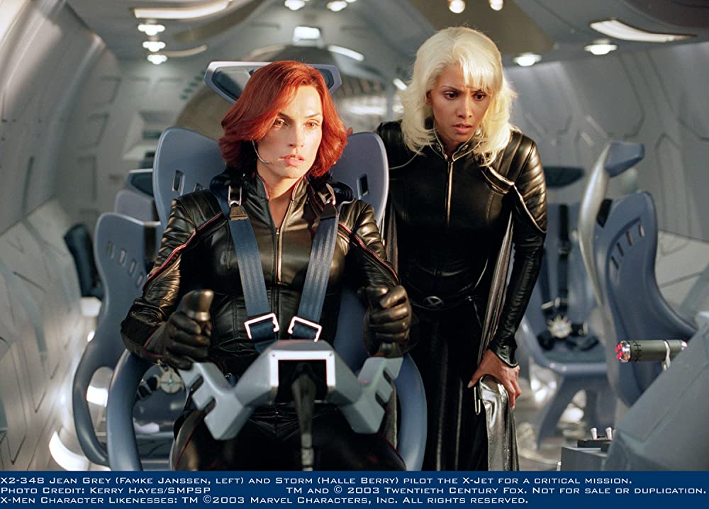 「X-MEN2」ファムケ・ヤンセン & ハル・ベリーの画像