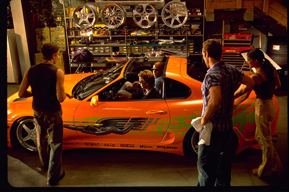 「ワイルド・スピード」ビン・ディーゼル & チャド・リンドバーグ & ミシェル・ロドリゲス & Johnny Strong & ポール・ウォーカーの画像