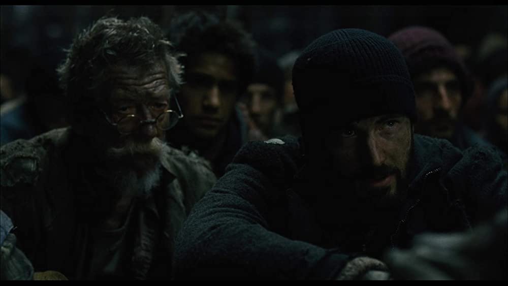 「スノーピアサー」ジョン・ハート & クリス・エバンス & ルーク・パスクァリーノの画像