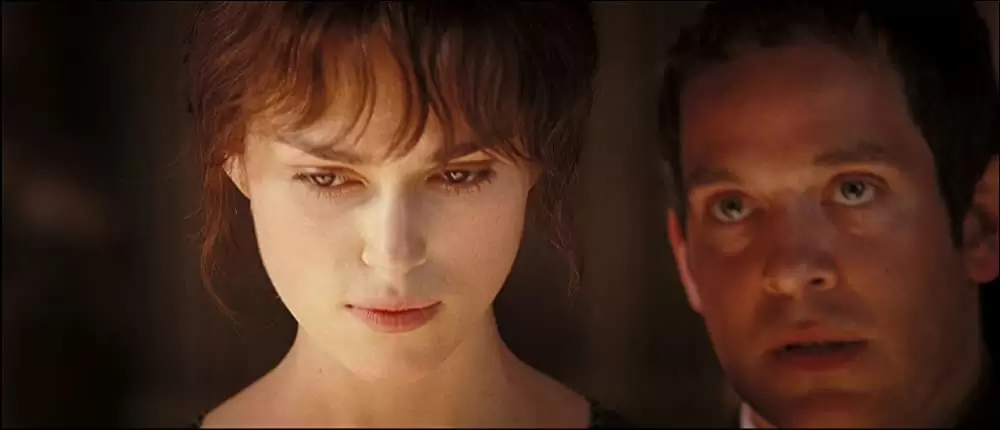 「プライドと偏見」トム・ホランダー & キーラ・ナイトレイの画像