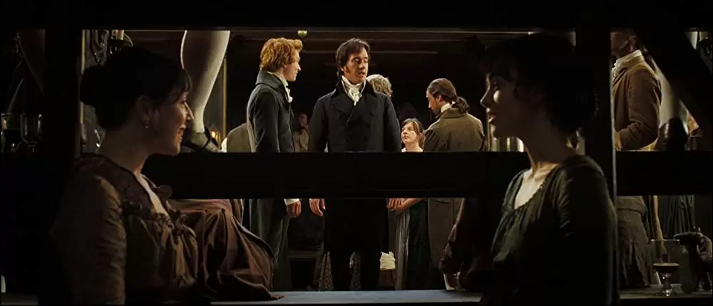 「プライドと偏見」クローディー・ブレイクリー & キーラ・ナイトレイ & マシュー・マクファディン & サイモン・ウッズの画像